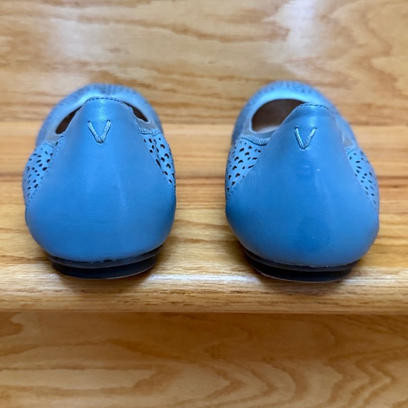 Vionic Women's Robyn Supportive ballet perforated flat shoes Blue Size 11 M - Picture 3 of 15
